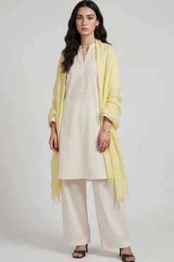 Yellow Women Scarf-447802102